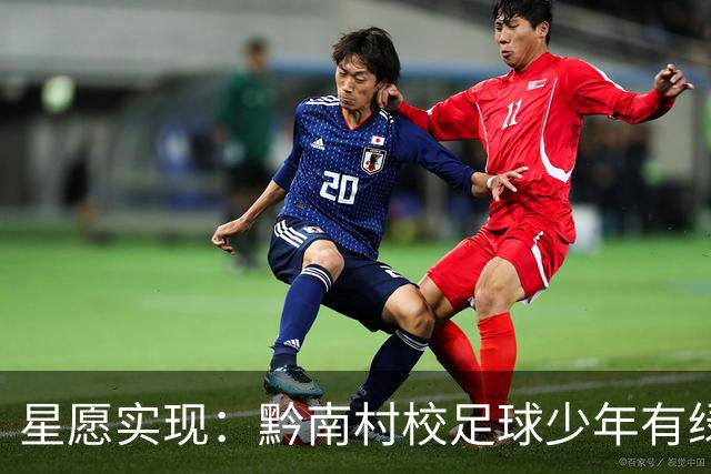 星愿实现：黔南村校足球少年有绿荫球场啦